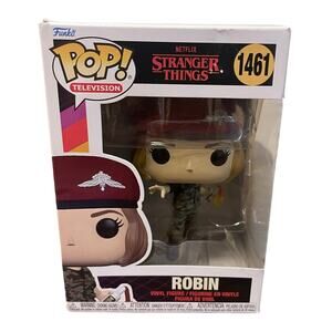 New Funko Pop Netflix Stranger Things Robin 1461 Vynil Figure
